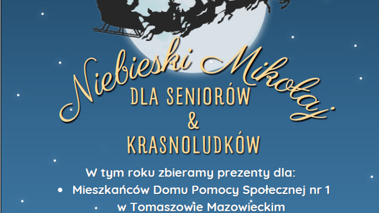 Niebieski Mikołaj 2025 – Tomaszów Mazowiecki znów pomaga dzieciom i seniorom