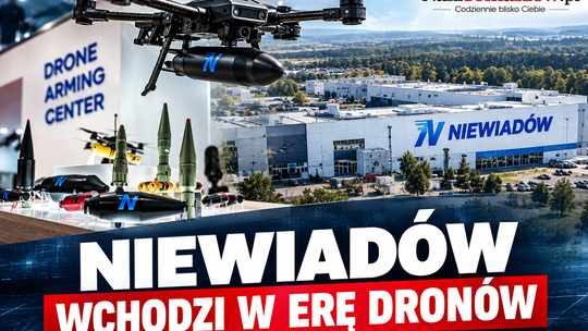 Niewiadów wchodzi w erę dronów. Tu mają powstawać systemy uzbrojenia dla wojska