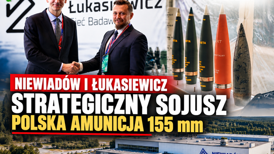 Niewiadów wchodzi w strategiczny sojusz z Łukasiewiczem. W centrum polska amunicja 155 mm