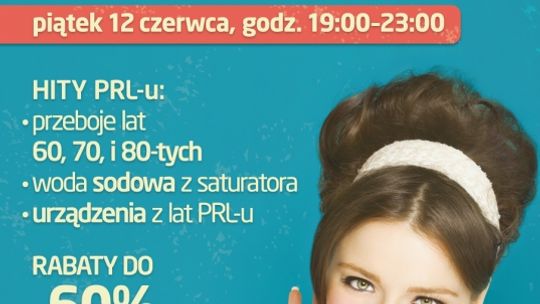 Noc Rabatów z hitami PRL-u w Focus Mall Piotrków Trybunalski