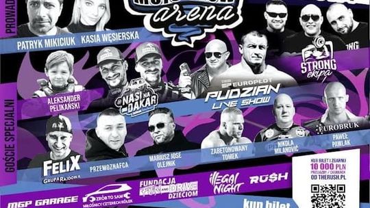 Nocna Jazda Moto Show Arena już w tę niedzielę!