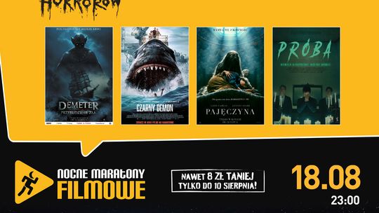 Nocne Maratony Filmowe prezentują, Maraton Horrorów z „DEMETER: PRZEBUDZENIE ZŁA” na początek!