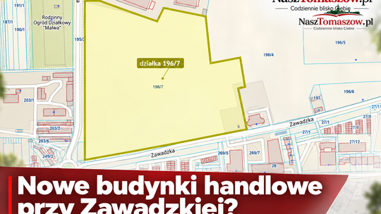 Nowe budynki handlowe przy Zawadzkiej. Procedura rusza na działce liczącej prawie 9 hektarów