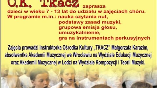 Nowe propozycje O.K. Tkacz