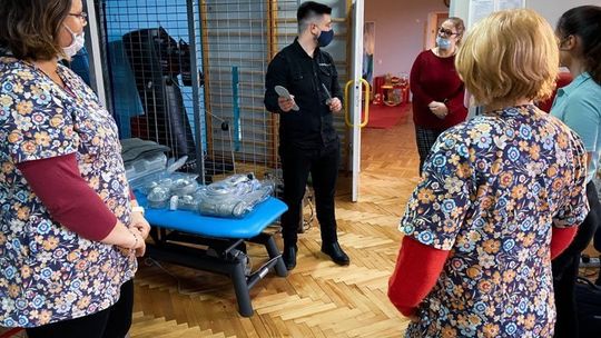 Nowoczesny sprzęt rehabilitacyjny przyjechał do ORDN