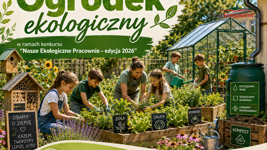 Nowy ogródek dydaktyczny powstanie przy Szkole Podstawowej nr 6 w Tomaszowie Mazowieckim