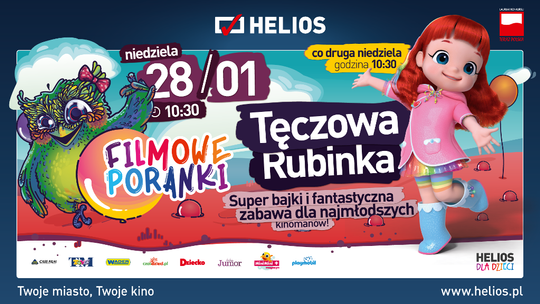 Nowy zestaw bajek na filmowym poranku w kinie Helios