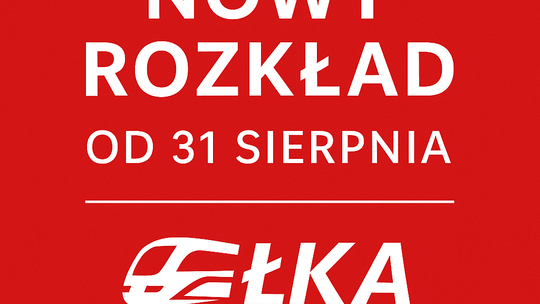 Od 31 sierpnia zmiana rozkładu jazdy ŁKA
