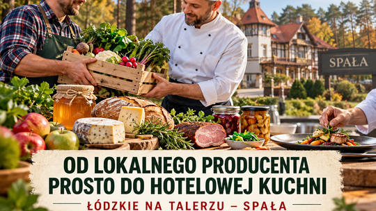 Od pasieki i serowarni prosto do hotelowej kuchni. Spała połączy producentów z restauratorami