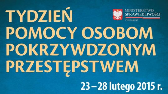 Od poniedziałku Tydzień Pomocy Ofiarom Przestępstw