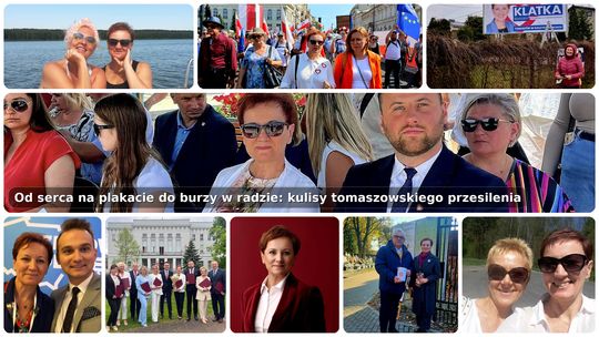 Od serca na plakacie do burzy w radzie: kulisy tomaszowskiej PO