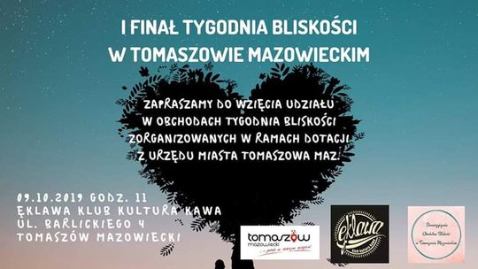 Od środy 2 października rozpoczął się Międzynarodowy Tydzień Bliskości