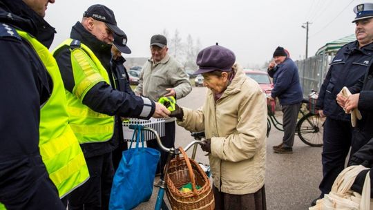 Odblaskowe Święta w gminie Ujazd