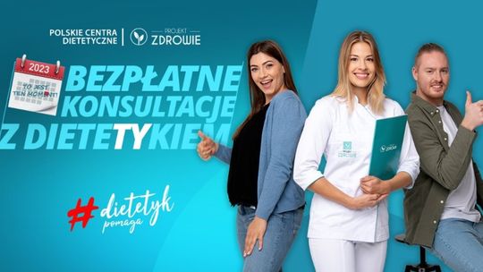 Odchudzanie z dietetykiem w parze!  Skorzystaj z bezpłatnej konsultacji   w gabinecie Projekt Zdrowie w Tomaszowie Mazowieckim.