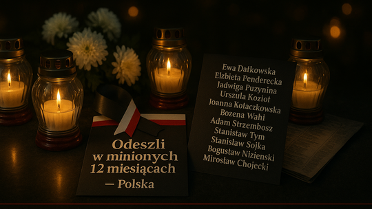Odeszli w minionych 12 miesiącach – Polska