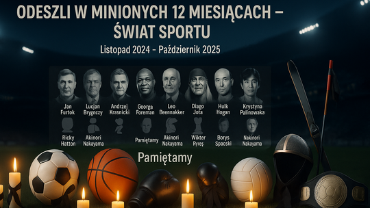Odeszli w minionych 12 miesiącach – świat sportu
