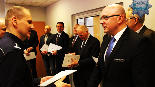Odprawa roczna tomaszowskiej Policji podsumowująca rok 2018 