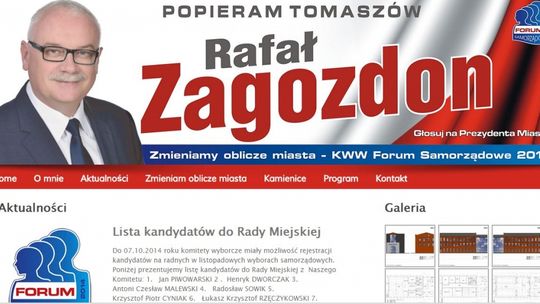 Odwiedź stronę internetową prezydenta Rafała Zagozdona