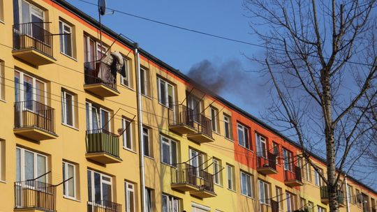 Ogień na Stolarskiej