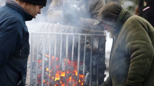 Ogrzewalnia pracuje pełną parą