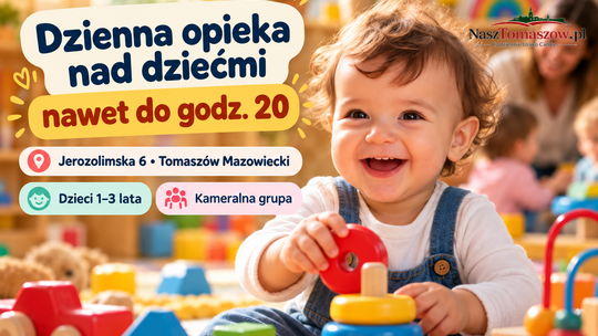 Opieka nad dziećmi nawet do godz. 20. Nowa możliwość dla rodziców w Tomaszowie