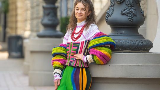 Opoczyński folklor na wybiegu. Projektantka z regionu w finale ogólnopolskiego konkursu