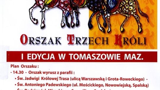Orszak Trzech Króli na ulicach Tomaszowa
