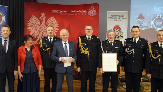 OSP Chorzęcin z aktem włączenia do Krajowego Systemu Ratowniczo Gaśniczego