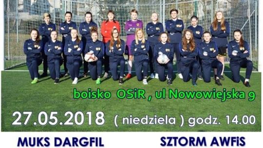 Ostatni mecz sezonu piłkarek MUKS Dargfil