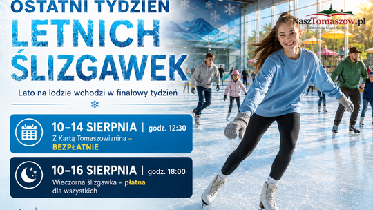Ostatni tydzień letnich ślizgawek. W sierpniu można jeszcze wskoczyć na lód
