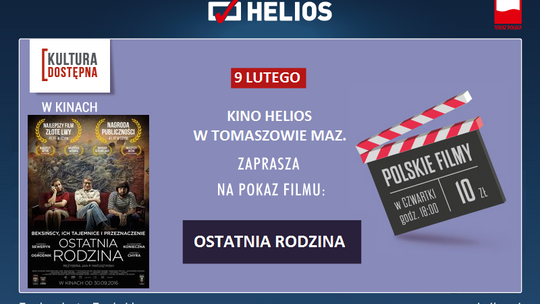 "Ostatnia Rodzina" w cyklu "Kultura Dostępna" - rozdajemy zaproszenia