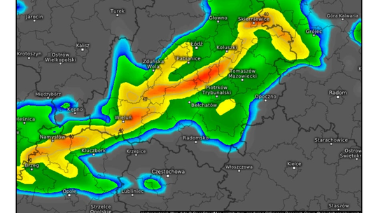 Ostrzeżenia meteorologiczne: wiatr do 120 km/h
