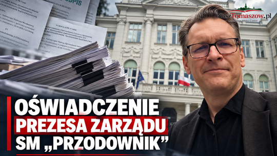 OŚWIADCZENIE PREZESA ZARZĄDU SM „PRZODOWNIK” - Jakuba Pietkiewicza