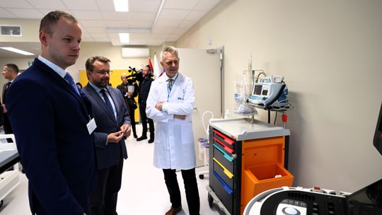Otwarcie Oddziału Kardiologicznego w Wojewódzkim Specjalistycznym Szpitalu im. dr Wł. Biegańskiego w Łodzi