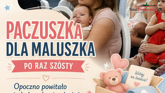 „Paczuszka dla Maluszka” po raz szósty. Opoczno powitało najmłodszych mieszkańców