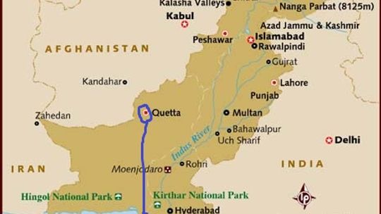 Pakistan - Gdzie by tu dalej..... może Karachi?