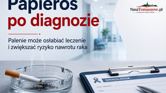 Papieros po diagnozie. Onkolog ostrzega: palenie może osłabiać leczenie i zwiększać ryzyko nawrotu raka
