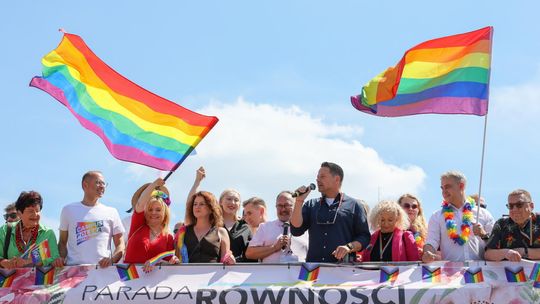Parada Równości ruszyła ulicami Warszawy