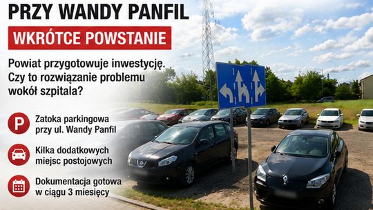 Parking przy Wandy Panfil. Kilkadziesiąt miejsc nie rozwiąże problemu wokół szpitala