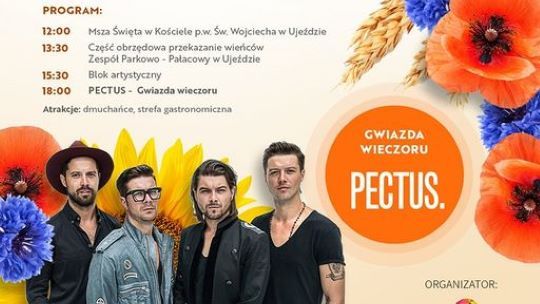 Pectus na dożynkach w Ujeździe