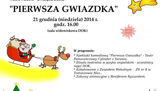 "PIERWSZA GWIAZDKA"