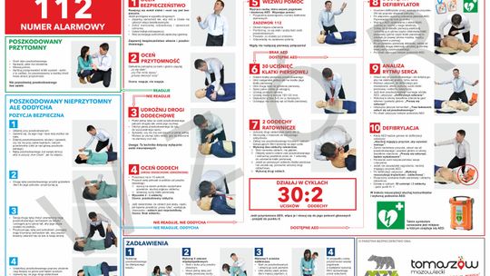 Pierwsza pomoc ‒ Miejski Zakład Komunikacyjny uczy zachowań ratujących ludzkie życie