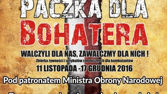 Pierwsza w Tomaszowie "Paczka dla bohatera"