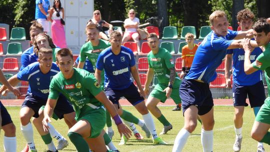 Pierwszy sparing zakończony porażką