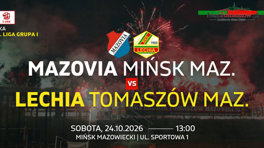 Pierwszy taki mecz w historii. Lechia jedzie do rewelacyjnego beniaminka z Mińska Mazowieckiego