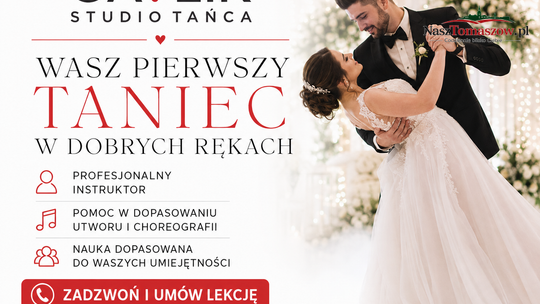 Pierwszy taniec bez stresu. W Tomaszowie można przygotować go z profesjonalistą