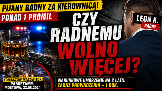 Pijany za kierownicą. Czy radnemu wolno więcej?