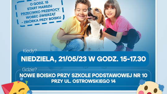 Piknik rodzinny „Dla czterech łap” – marsz przeciwko przemocy wobec zwierząt
