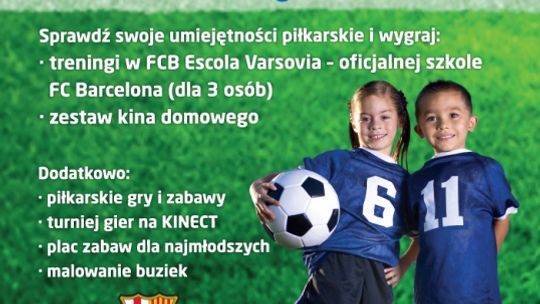 Piłkarski Dzień Dziecka w Focus Mall Piotrków Trybunalski