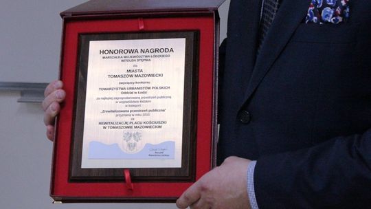 Plac Kościuszki najlepiej zagospodarowaną przestrzenią publiczną w łódzkiem!